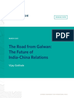 India - China Relations (Published in March 2021