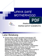 Upaya Safe Motherhood 1