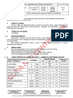 Especificacoes Tecnica Do Acucar Cristal