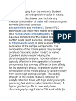 Water Acetonitrile Methanol Normal-Phase Chromatography