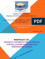 Jimma University Jimma Institute of Technology Faculty of Electrical and Computer Engineering