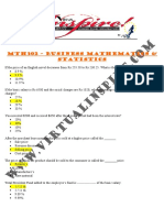 Mth 302 Mcq s Solved