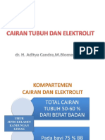 Cairan Dan Elektrolit Mahasiswa - Dr. Aditya Candra