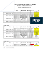 Jadwal UAS D3 Kep 2021