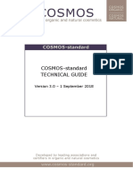 COSMOS-standard Technical Guide: Version 3.0 - 1 September 2018