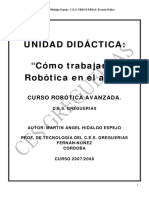 Unidad Didactica de Robotica 2o y 3o Eso