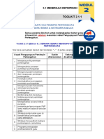 Toolkit 2.1.1 (Bahan 1 Dan 2) - Senarai Semak Dan Instrumen Amalan