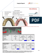 Surgical Report: For Approval