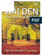 Walden o La Vida Als Boscos