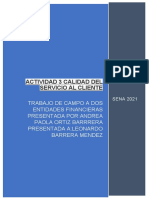 Actividad 3 Servicio Al Cliente Estrategias Comerciales