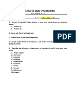 Practice of Civil Engineering Assessment May 4 2021 1corrected