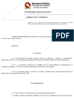 Resolução Criação Ascom Rondônia