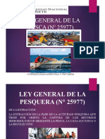 Ley General de La Pesca