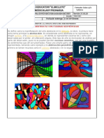 Centro Educativo "El Grillote" Preescolar Y Primaria: Tecnica Abstracta Con Figuras Geométricas