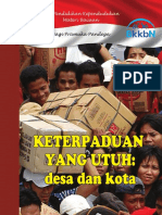Buku Bagi Pramuka PANDEGA - Keterpaduan Yang Utuh - Desa Dan Kota (2015)