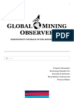 Glencore's Tailspin - Global Mining Observer