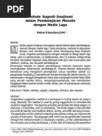 Download 01-14-Metode Sugesti-Imajinasi dalam Pembelajaran Menulis dengan Media Lagu by Donni Gunawan SN51283563 doc pdf