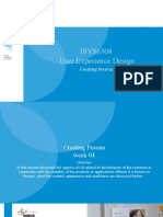 ISYS6308 User Experience Design: Creating Pesona