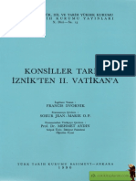 Francis Dvornik - Konsiller Tarihi, İznik'Ten II. Vatikan'A