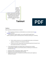 Referat Taninuri Clasa A XI-A