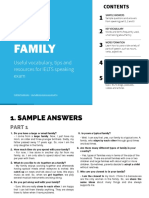 4 Family IELTS Speaking Topic PDF