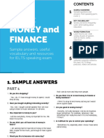 Topic: MONEY and Finance: Sample Answers, Useful Vocabulary and Resources For IELTS Speaking Exam