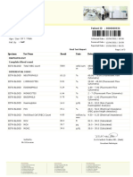 8000000936: Patient ID 80001350 Sid No Nehru Nagar Branch Mr. Vasanth N