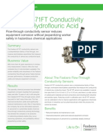 Foxboro 871FT Conductivity Sensor - Hydroflouric Acid