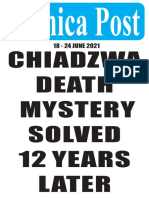 Chiadzwa Death Mystery Solved 12 Years Later