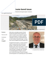 Case Study: Private Bond Issue - Mining Journal