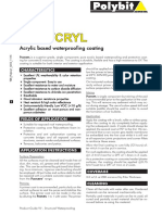 Olycryl Olycryl: Acrylic Based Waterproofing Coating