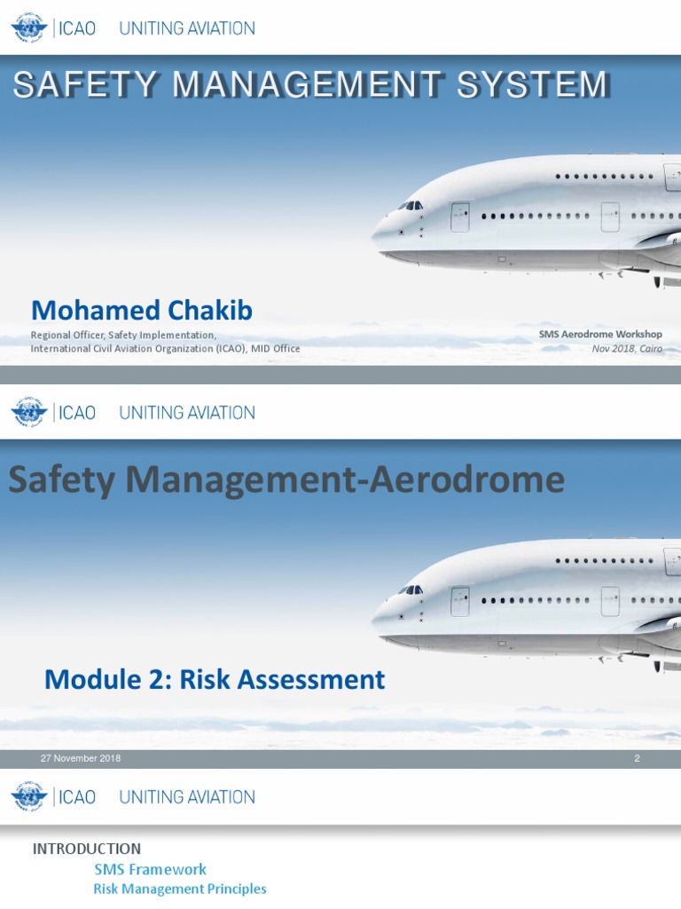 ICAO SMS Risk Assessment Overview | PDF | Risk Assessment | Risk