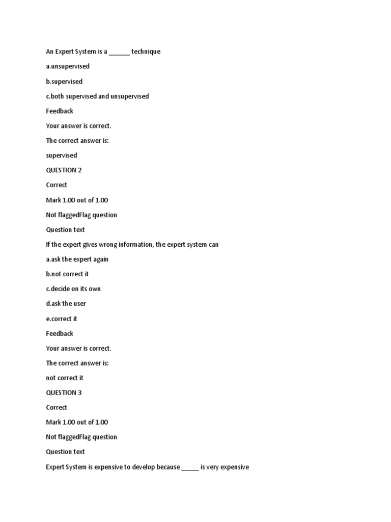 Artificial intelligence mcqs pdf artificial neural network