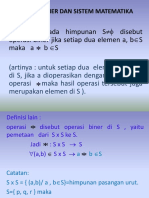 (2) Operasi Biner Dan Sistem Matematika-1