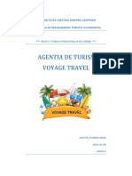 Proiect Tehnica Operatiunilor de Turism - AGENTIA DE TURISM "VOYAGE TRAVEL"