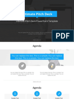 7757 01 Ultimate Pitch Deck Powerpoint Template 16x9