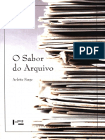 Arlette Farge - O Sabor Do Arquivo