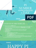 Pi Approximation Day by Slidesgo