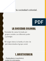 Sociedad Colonial