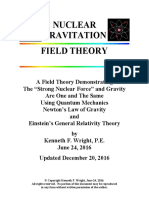 Nuclear Gravitation Field Theory