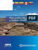 Plan Andino de Salud y Cambio Climático