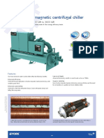 YMC Water-Cooled Magnetic Centrifugal Chiller: Cooling Capacities From 800 KW To 3600 KW