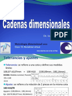 Clase10-Metrologia-Cadenas Dimensionales