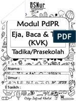 Modul PDPR Eja, Baca, Tulis KVK