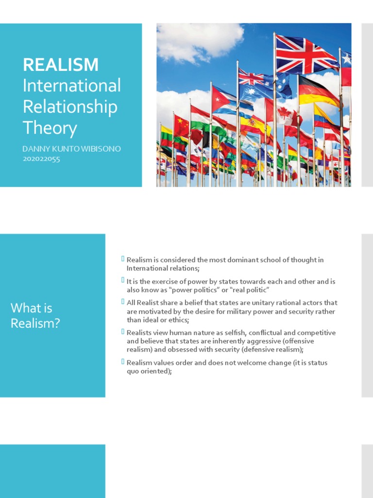 REALISM International Relation Theory | PDF | Thucydides | Political ...