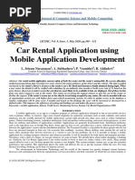 Car Rental Application Using Mobile Appl