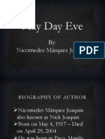 May Day Eve: By: Nicomedes Márquez Joaquín