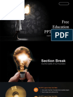 Creative Education Bulb PowerPoint Templates