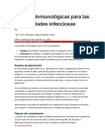 Pruebas inmunológicas para las enfermedades infecciosas