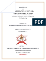 Stabilizing Soft Soil Using Industrial Waste